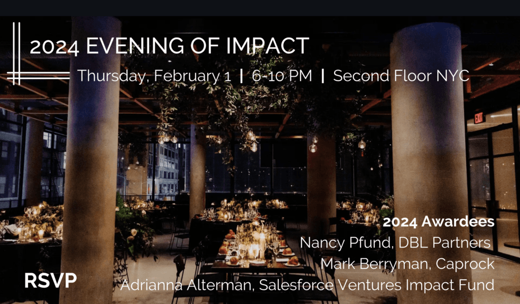 Impact Capital Managers Evening of Impact 2024